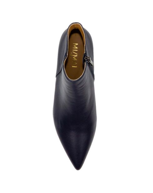 Bottines en Cuir Lynn marine
