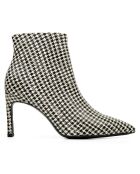 Bottines en Cuir Noura vichy - Talon 8 cm