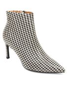 Bottines en Cuir Noura vichy - Talon 8 cm