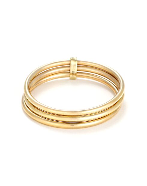 Trinity-Ring aus Gelbgold