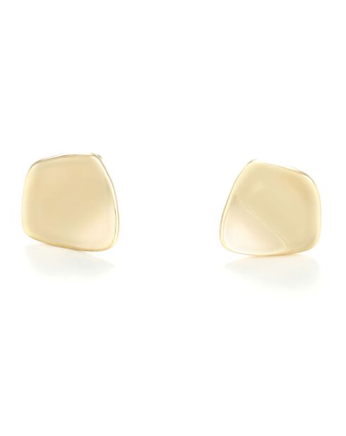 Boucles d'oreilles Bonnie or jaune