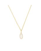 Pendentif Aline Zirconium or jaune