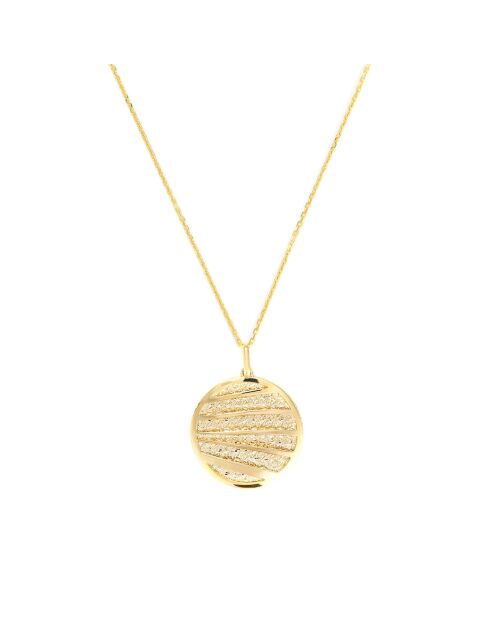 Pendentif Rabia or jaune