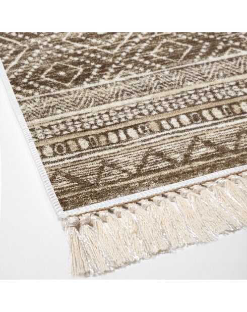 Tapis moderne marron