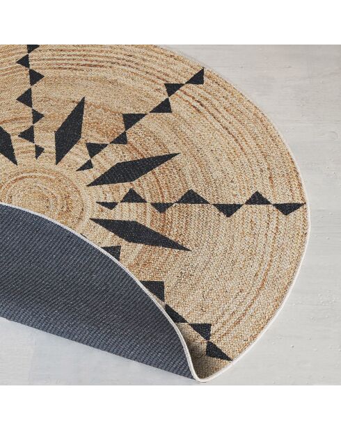 Tapis ethnique  crème