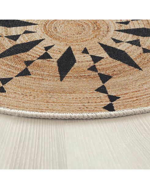 Tapis ethnique  crème