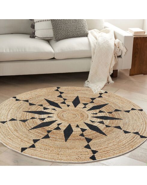 Tapis ethnique  crème