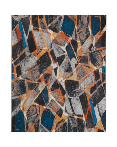 Tapis moderne multicolore