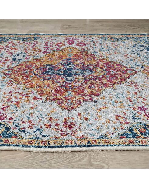 Tapis vintage multicolore