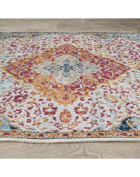 Tapis vintage multicolore