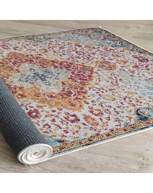 Tapis vintage multicolore