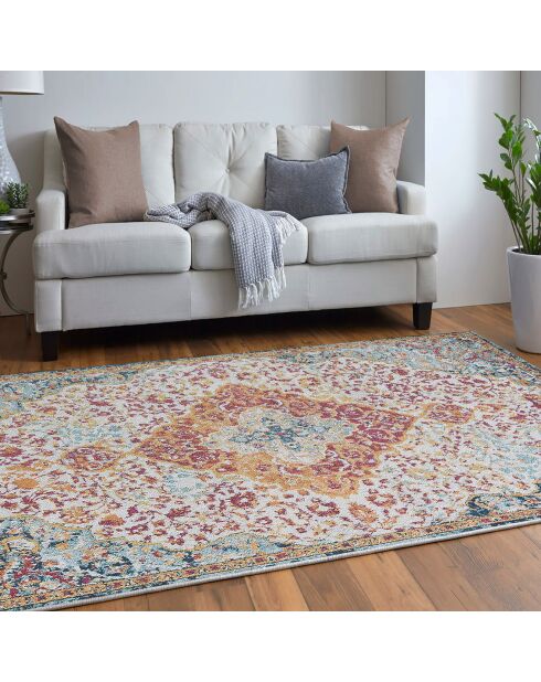 Tapis vintage multicolore