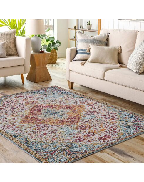 Tapis vintage multicolore