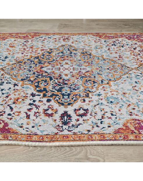 Tapis vintage multicolore