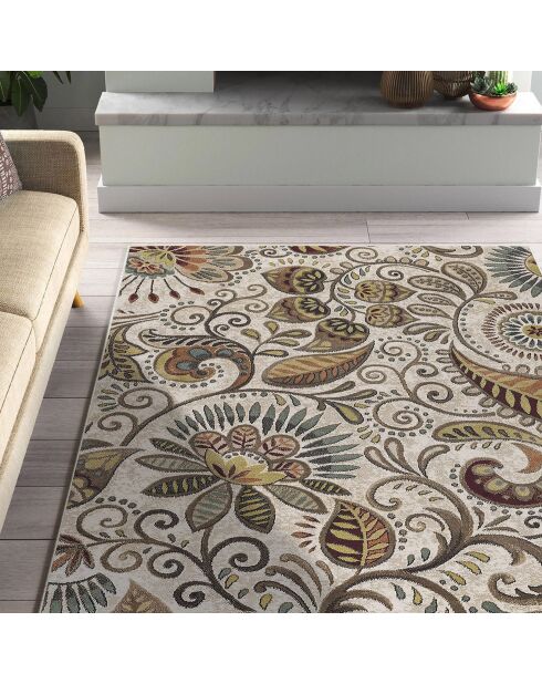 Tapis Fleurs multicolore