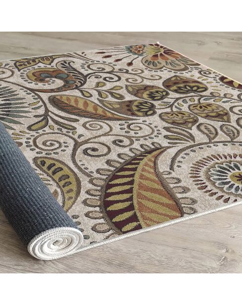 Tapis Fleurs multicolore
