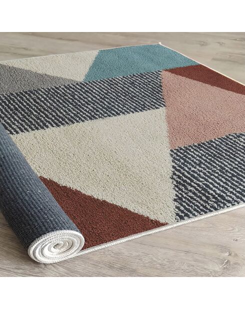 Tapis moderne multicolore