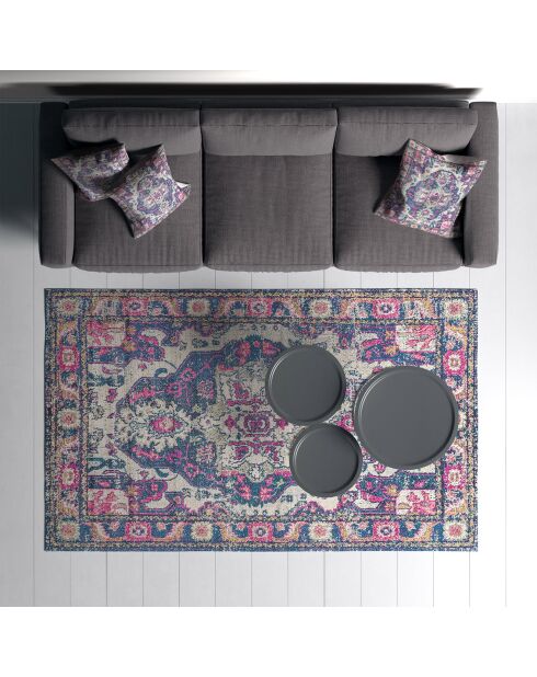 Tapis vintage violet