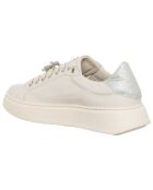 Sneakers en Cuir Ekri écrues