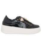 Sneakers en Cuir Osta noir/blanc