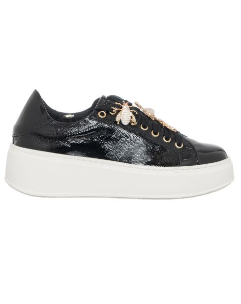 Sneakers en Cuir Osta noir/blanc