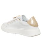 Sneakers en Cuir Ursu blanc/platine