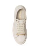 Sneakers en Cuir Grega écrues