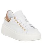 Wit/beige leren sneakers van Odena