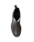 Chelsea Boots en Cuir Phono noires