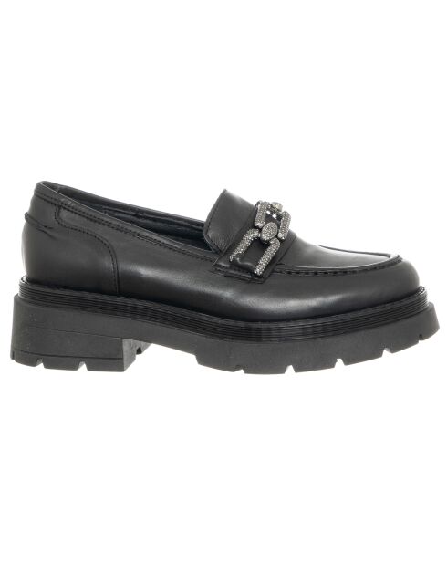 Mocassins en Cuir Urba noirs