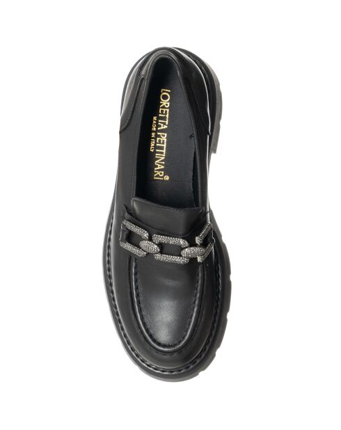 Mocassins en Cuir Urba noirs
