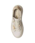 Sneakers en Cuir Pace blanc/platine