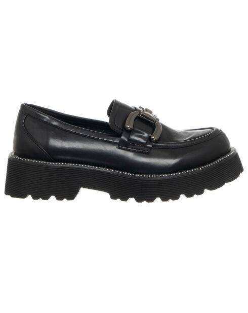 Mocassins en Cuir Ebana noirs
