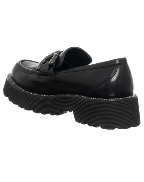 Mocassins en Cuir Ebana noirs