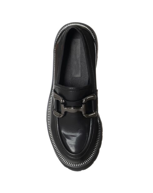 Mocassins en Cuir Ebana noirs