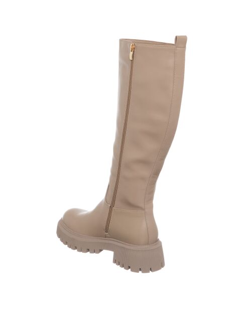 Stivali beige Panea