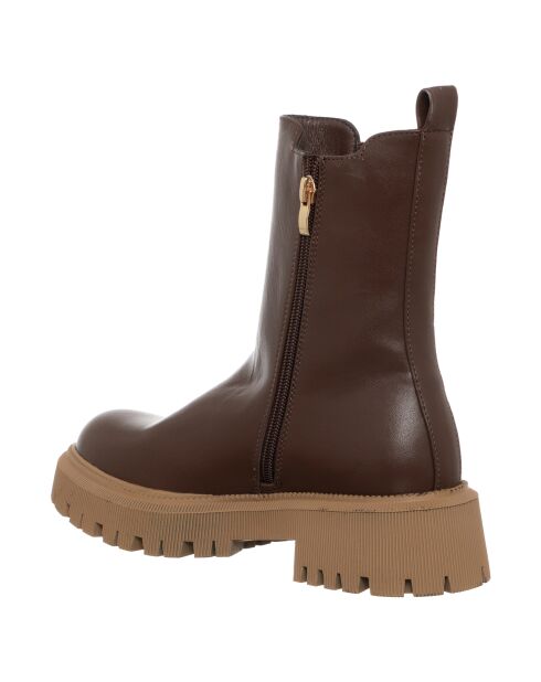 Botas Chelsea Eloa marrón/camel