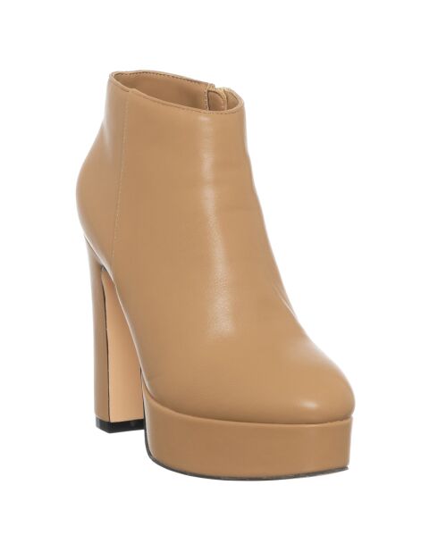 Bottines Loan beiges