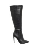 Bottes Ama noires - Talon 11 cm