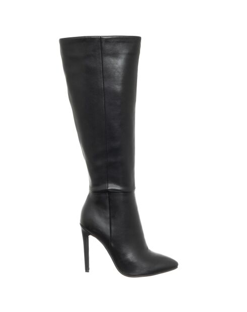 Bottes Ama noires - Talon 11 cm
