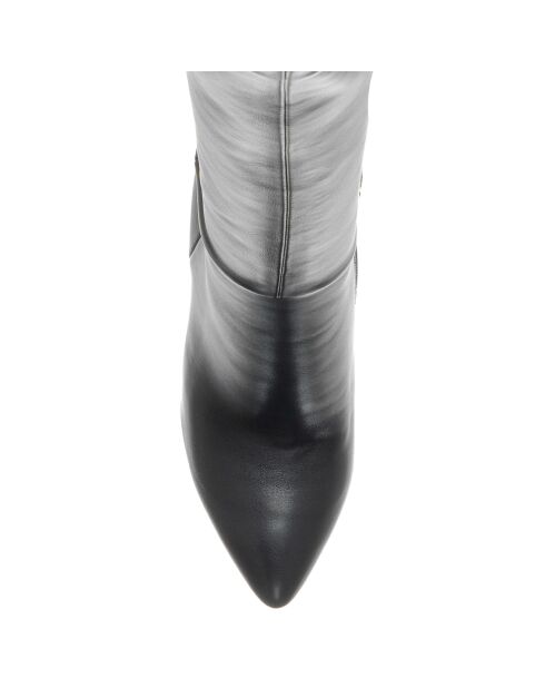 Bottes Ama noires - Talon 11 cm