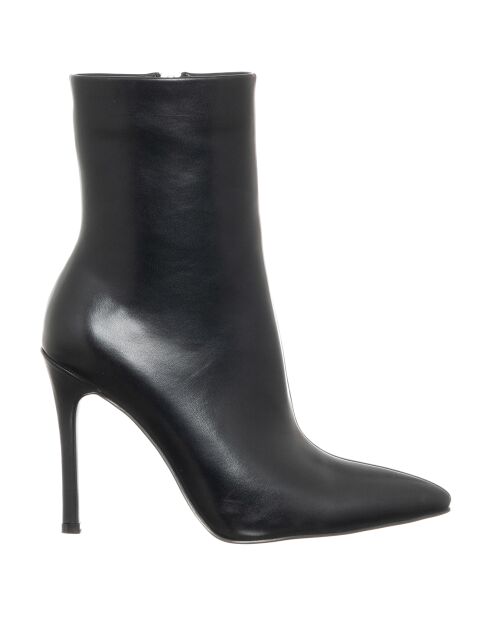 Zwarte laarzen van Jesy - hak van 11 cm