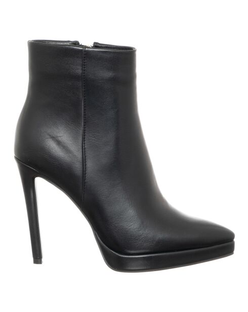 Bottines Deno noires - Talon 11.5 cm