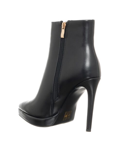 Bottines Deno noires - Talon 11.5 cm
