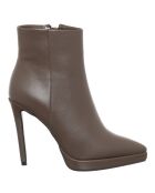 Bottines Deno marron - Talon 11.5 cm