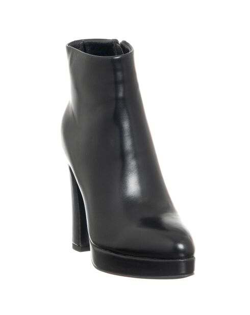 Bottines Ebea noires - Talon 11.5 cm