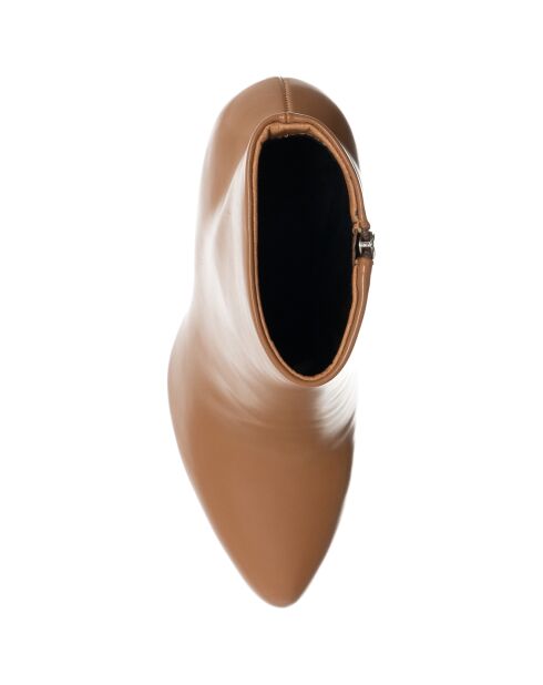 Bottines Ebea camel - Talon 11.5 cm