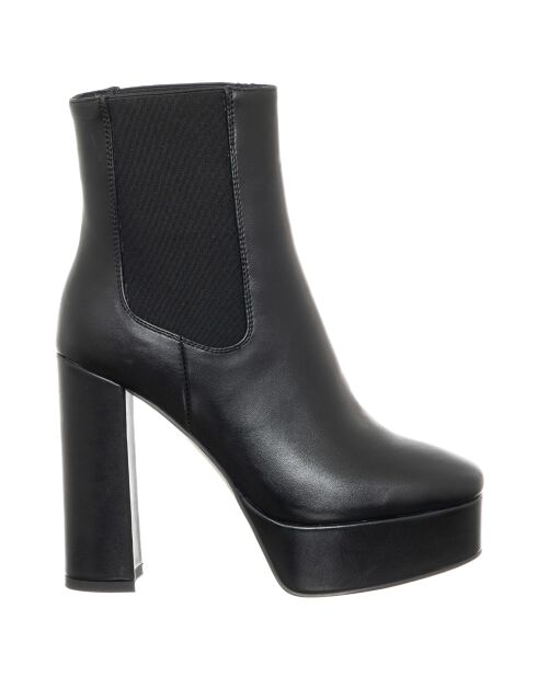 Chelsea Boots Rita noires - Talon 12 cm