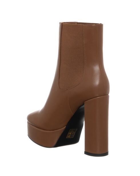 Bottines Rita marron - Talon 12 cm