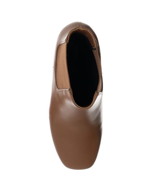 Bottines Rita marron - Talon 12 cm